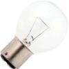Schiefer Ba22d Kogel Gloeilamp | 25W 2700K 235lm 24V | Dimbaar
