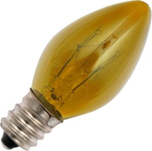 Schiefer E12 Kaars Gloeilamp | 10W Geel 220V/240V | Dimbaar