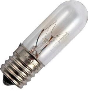 Schiefer Gloeilamp E17 - 10W - 120V - Warm wit (2700K) - 85 lumen - 1 jaar - Dimbaar