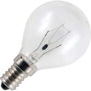 Schiefer Gloeilamp E14 - 25W - 60V - Warm wit (2700K) - 220 lumen - 1 jaar - Dimbaar