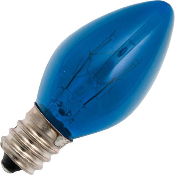 14501_mw_800_mh_800_1-2.jpg Schiefer E12 Kaars Gloeilamp | 10W Blauw 220V/240V | Dimbaar