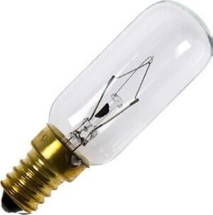 Schiefer Gloeilamp E14 - 25W - 24V - Warm wit (2700K) - 250 lumen - 1 jaar - Dimbaar