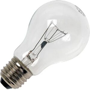 Schiefer E27 Gloeilamp | 40W 2700K 360lm 130V | Dimbaar