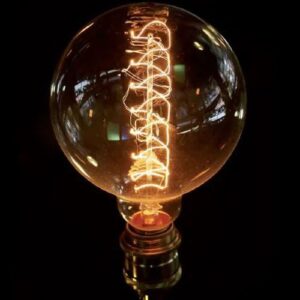 Schiefer E27 Globe Gloeilamp | 40W 2700K 200lm 240V Ø125mm | Dimbaar