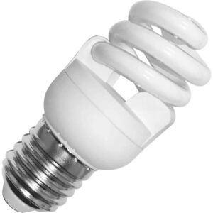 SPL Spiraal Gloeilamp E27 - 7W - Warm wit (2700K) - 320 lumen - 1 jaar - Niet Dimbaar