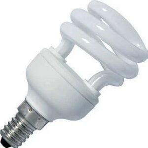 SPL Spiraal Gloeilamp E14 - 8W - Warm wit (2700K) - 540 lumen - 1 jaar - Niet Dimbaar