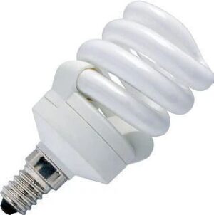 SPL Spiraal Gloeilamp E14 - 7W - Warm wit (2700K) - 450 lumen - 1 jaar - Niet Dimbaar
