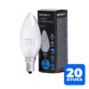 6153156277292-20x-patron-e14-kaars-gloeilamp-40w-2700k-325lm-mat-dimbaar 20x Patron E14 Kaars Gloeilamp | 40W 2700K 325Lm Mat | Dimbaar