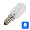 6x Schiefer E14 Buis Gloeilamp | 25W 2700K 195lm 12V | Dimbaar