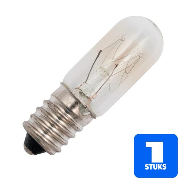 1x Schiefer E14 Gloeilamp | 3 - 5W 220V/260V 22mA 2500K | 16x54mm | 10 stuks