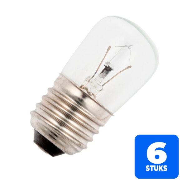 6156246277264-6x-schiefer-e27-buis-gloeilamp-15w-2700k-150lm-12v-dimbaar 6x Schiefer E27 Buis Gloeilamp | 15W 2700K 150lm 12V | Dimbaar