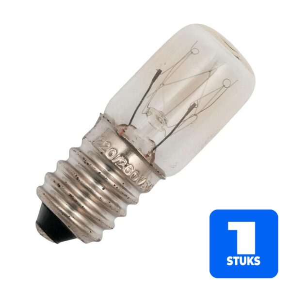 6156246686691-1x-schiefer-e14-gloeilamp-10w-380v-26ma-2500k-16x45mm-10-stuks 1x Schiefer E14 Gloeilamp | 10W 380V 26mA 2500K | 16x45mm | 10 stuks