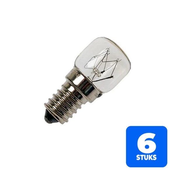 6156246742717-6x-schiefer-e14-buis-gloeilamp-5w-2700k-90lm-130v-dimbaar 6x Schiefer E14 Buis Gloeilamp | 5W 2700K 90lm 130V | Dimbaar