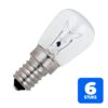 6156246754796-6x-schiefer-e14-buis-gloeilamp-25w-2700k-200lm-65v-dimbaar 6x Schiefer E14 Buis Gloeilamp | 25W 2700K 200lm 65V | Dimbaar