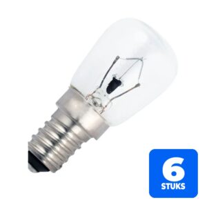 6156246760766-6x-schiefer-e14-buis-gloeilamp-25w-2700k-160lm-42v-48v-dimbaar 6x Schiefer E14 Buis Gloeilamp | 25W 2700K 160lm 42V/48V | Dimbaar