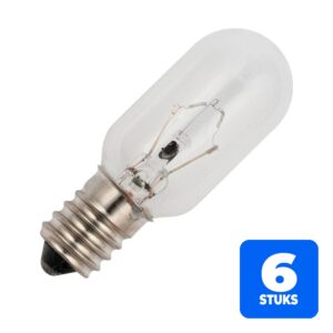6156246775739-6x-schiefer-e14-buis-gloeilamp-25w-2700k-220lm-12v-dimbaar 6x Schiefer E14 Buis Gloeilamp | 25W 2700K 220lm 12V | Dimbaar