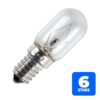 6x Schiefer E14 Buis Gloeilamp | 40W 2700K 400lm 130V | Dimbaar