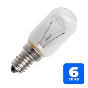 6156246899886-6x-schiefer-e14-oven-buis-gloeilamp-25w-2700k-180lm-235v-dimbaar 6x Schiefer E14 Oven Buis Gloeilamp | 25W 2700K 180lm 235V | Dimbaar
