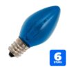 6156247571590-6x-schiefer-e12-kaars-gloeilamp-10w-blauw-220v-240v-dimbaar 6x Schiefer E12 Kaars Gloeilamp | 10W Blauw 220V/240V | Dimbaar