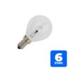 6156247818855-6x-schiefer-e14-oven-kogel-gloeilamp-40w-2700k-475lm-24v-dimbaar 6x Schiefer E14 Oven Kogel Gloeilamp | 40W 2700K 475lm 24V | Dimbaar