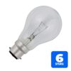 6156248015048-6x-schiefer-ba22d-gloeilamp-40w-2700k-400lm-65v-dimbaar 6x Schiefer Ba22d Gloeilamp | 40W 2700K 400lm 65V | Dimbaar