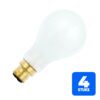 6156248157199-4x-schiefer-ba22d-gloeilamp-150w-2700k-1650lm-235v-mat-dimbaar 4x Schiefer Ba22d Gloeilamp | 150W 2700K 1650lm 235V Mat | Dimbaar