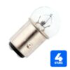 4x Schiefer Voertuiglamp | Bay15d G18x35 48V 25W Helder
