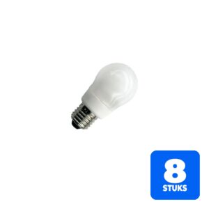 8x SPL E27 Spaarlamp | 5W 2700K 240lm | 442705102