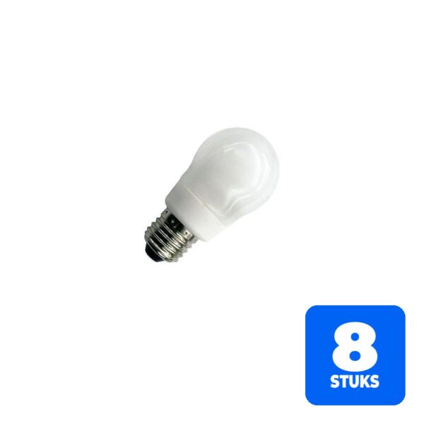 8x SPL E27 Spaarlamp | 5W 2700K 240lm | 442705102