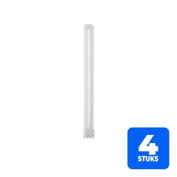 6156249970933-4x-spl-2g11-pl-l-4p-spaarlamp-40w-830-3000k-4-pins 4x SPL 2G11 PL-L 4P Spaarlamp | 40W 830 3000K | 4-Pins