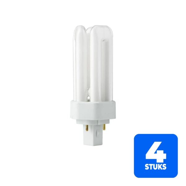6156250066083-4x-spl-gx24d-2-pl-t-2p-spaarlamp-18w-865-6500k-2-pins 4x SPL GX24d-2 PL-T 2P Spaarlamp | 18W 865 6500K | 2-Pins