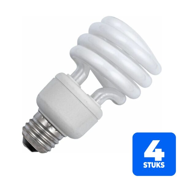 6156250130104-4x-spl-e26-spaarlamp-23w-2700k-1600lm-442623052 4x SPL E26 Spaarlamp | 23W 2700K 1600lm | 442623052