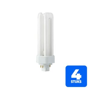 4x SPL GX24q-3 PL-T 4P Spaarlamp | 32W 827 2700K | 4-Pins