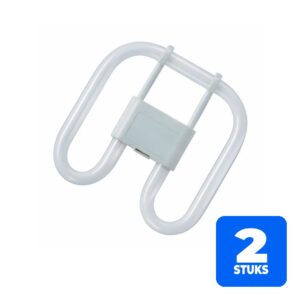 6156250485440-2x-patron-pl-q-2d-4p-gr10-spaarlamp-28w-3500k-1950lm-835 2x Patron PL-Q 2D 4P GR10 Spaarlamp | 28W 3500K 1950Lm 835