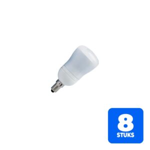 8x SPL E14 Spaarlamp | 7W 2700K 200lm | 441407112