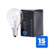 6156253585529-15x-patron-e14-kogel-gloeilamp-40w-2700k-290lm-dimbaar 15x Patron E14 Kogel Gloeilamp | 40W 2700K 290Lm | Dimbaar