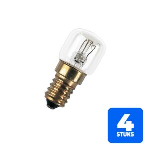 6156254092019-4x-osram-e14-oven-buis-gloeilamp-15w-2700k-85lm-230v-dimbaar 4x Osram E14 Oven Buis Gloeilamp | 15W 2700K 85lm 230V | Dimbaar