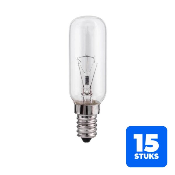 6156254399330-15x-thorgeon-e14-t25-gloeilamp-25w-240v-140lm-dimbaar 15x Thorgeon E14 T25 Gloeilamp | 25W 240V 140Lm | Dimbaar