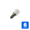 6156254446478-6x-schiefer-e14-oven-buis-gloeilamp-10w-2700k-45lm-230v-dimbaar 6x Schiefer E14 Oven Buis Gloeilamp | 10W 2700K 45lm 230V | Dimbaar