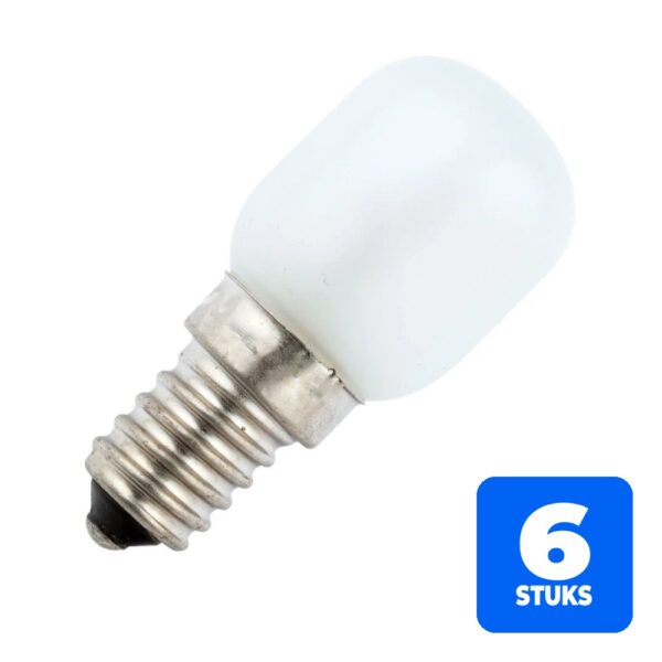 6156254642672-6x-schiefer-e14-buis-gloeilamp-15w-2700k-90lm-230v-dimbaar-mat 6x Schiefer E14 Buis Gloeilamp | 15W 2700K 90lm 230V | Dimbaar Mat