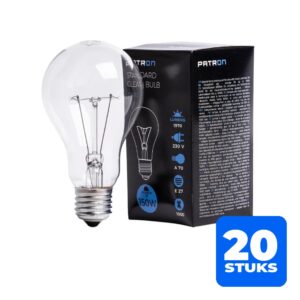 6156254911921-20x-patron-e27-gloeilamp-150w-2700k-1970lm-dimbaar 20x Patron E27 Gloeilamp | 150W 2700K 1970Lm | Dimbaar