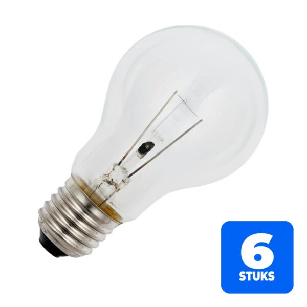 6156256036042-6x-schiefer-e27-gloeilamp-15w-2700k-120lm-24v-dimbaar 6x Schiefer E27 Gloeilamp | 15W 2700K 120lm 24V | Dimbaar