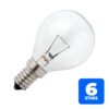 6156256160129-6x-schiefer-e14-kogel-gloeilamp-25w-2700k-250lm-24v-dimbaar 6x Schiefer E14 Kogel Gloeilamp | 25W 2700K 250lm 24V | Dimbaar