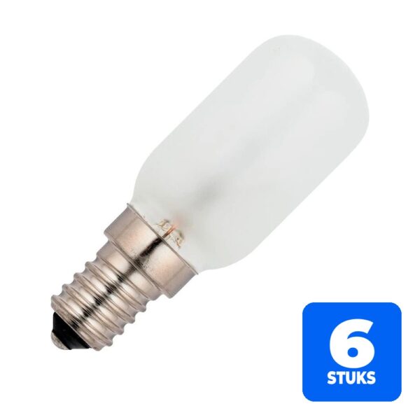 6156256921973-6x-schiefer-e14-buis-gloeilamp-25w-2700k-140lm-235v-dimbaar-mat 6x Schiefer E14 Buis Gloeilamp | 25W 2700K 140lm 235V | Dimbaar Mat