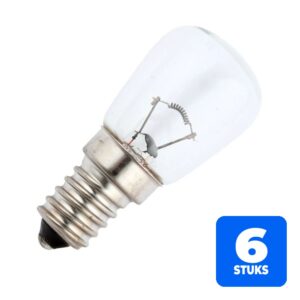 6156257591533-6x-schiefer-e14-buis-gloeilamp-25w-2700k-280lm-28v-dimbaar 6x Schiefer E14 Buis Gloeilamp | 25W 2700K 280lm 28V | Dimbaar
