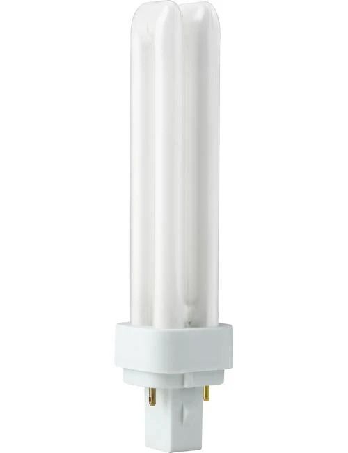 SPL Spaarlamp G24D-2 - 18W - Warm wit (3000K) - 1 jaar