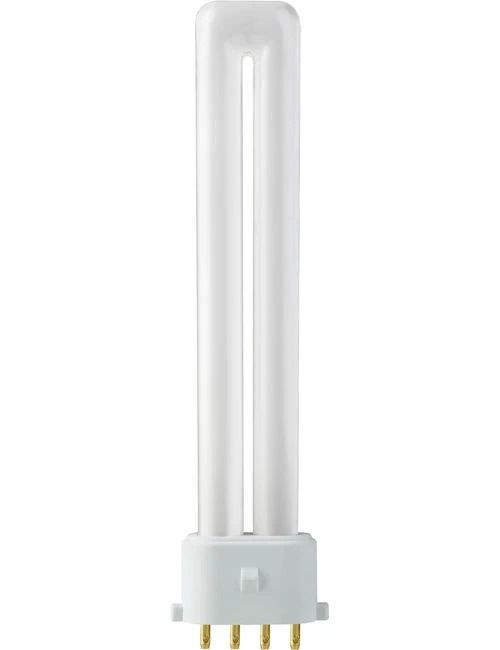 SPL Spaarlamp 2G7 (4-pins) - 9W - Warm wit (3000K) - 1 jaar