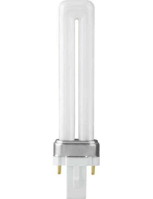 SPL Spaarlamp G23 - 7W - Warm wit (2700K) - 1 jaar