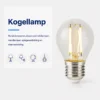Kogellamp als lampvorm kiezen Lampvorm kogellamp herkennen en passende lamp kiezen